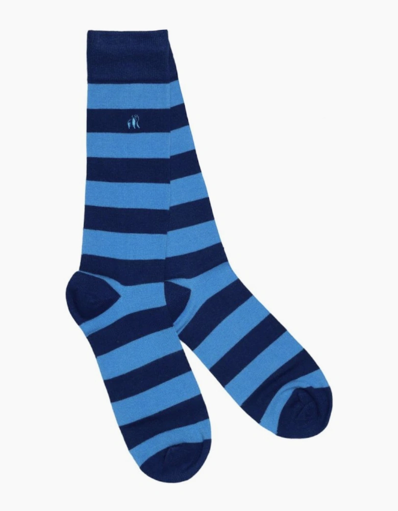 Patterned Bamboo Socks M
