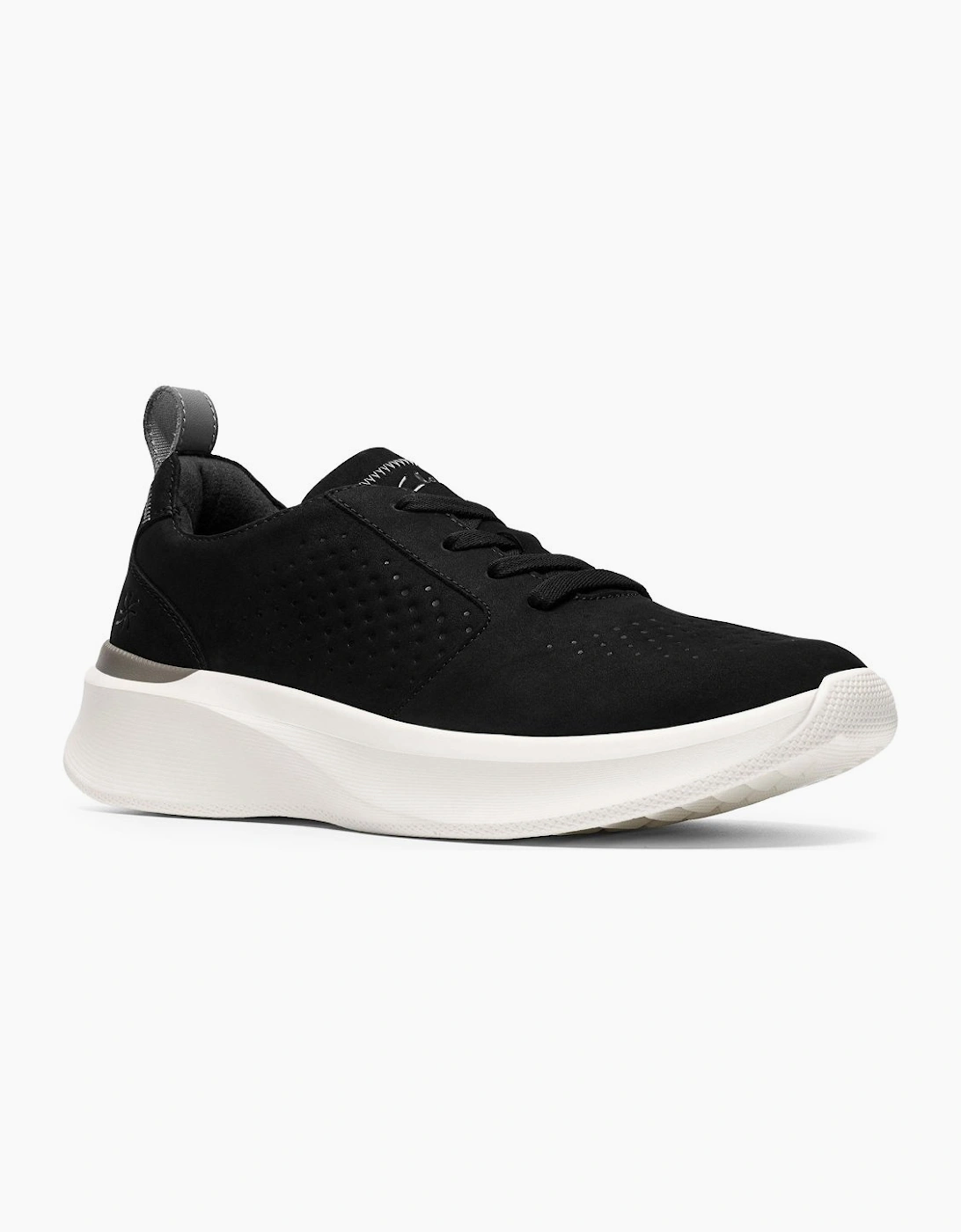 Clarks Men's Black Solevana Style Trainers  Size 10.5