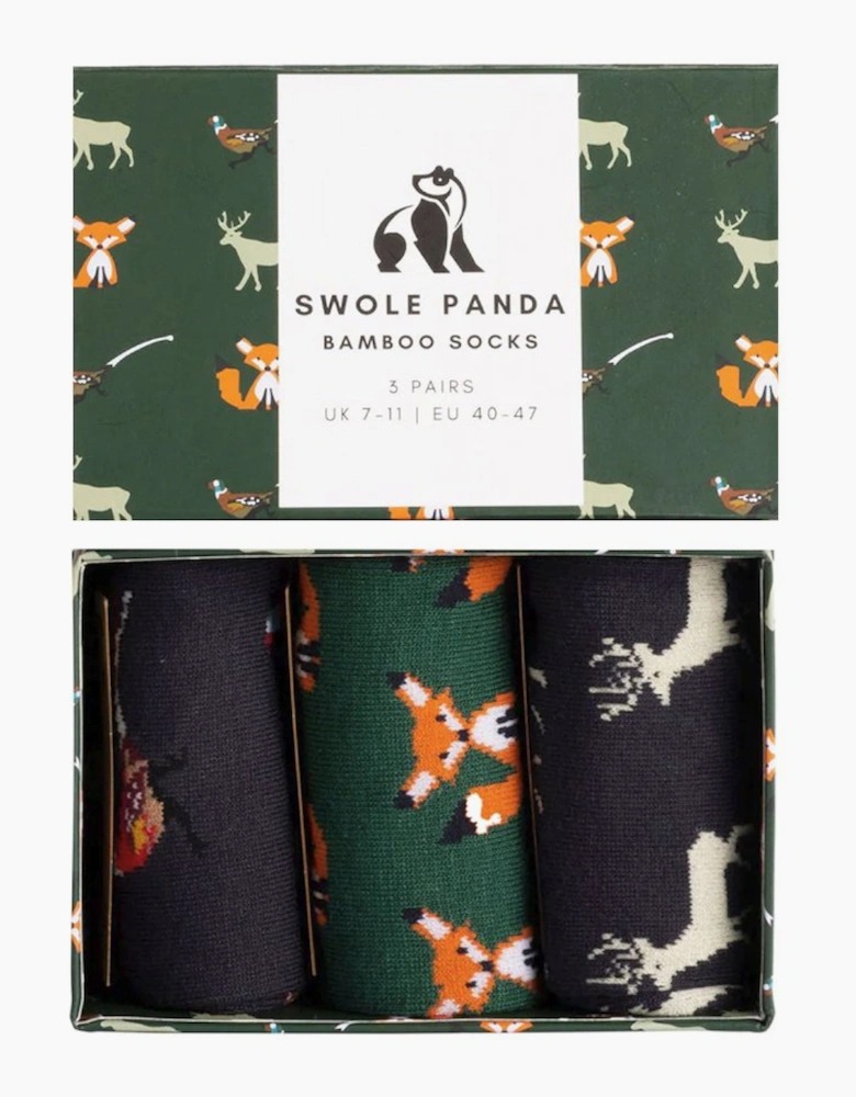 Bamboo Sock 3 Pack Gift Set