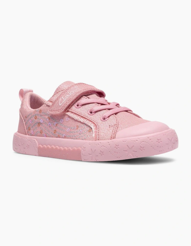 Gleam K Girls Canvas Shoes