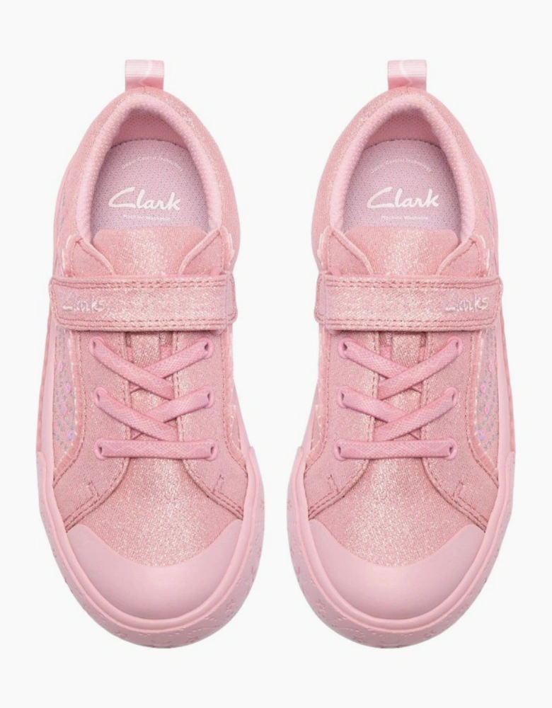 Gleam K Girls Canvas Shoes
