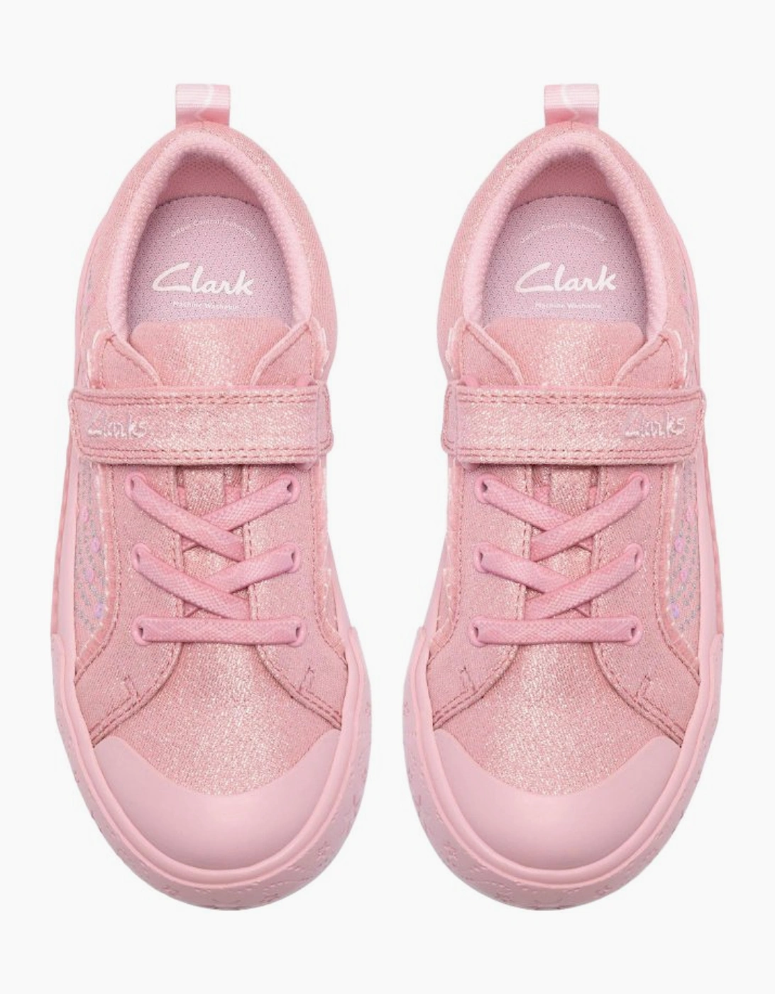 Gleam K Girls Canvas Shoes