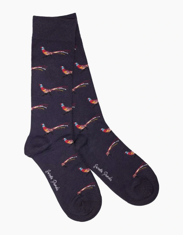 Patterned Bamboo Socks M