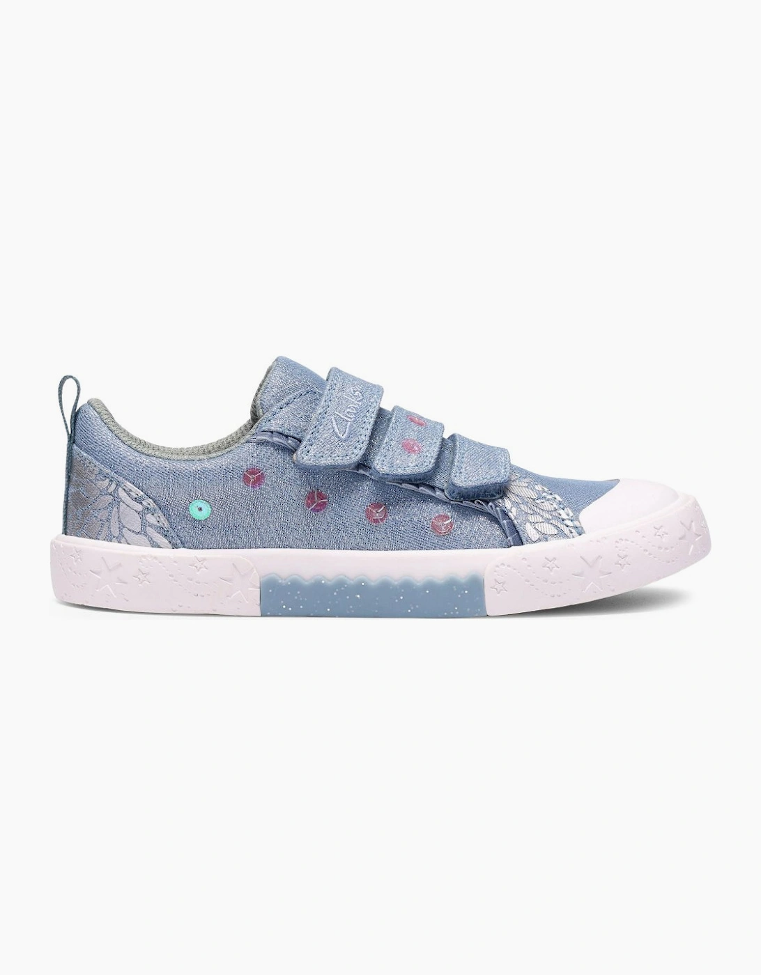 Foxing Trim K Girls Canvas Shoes