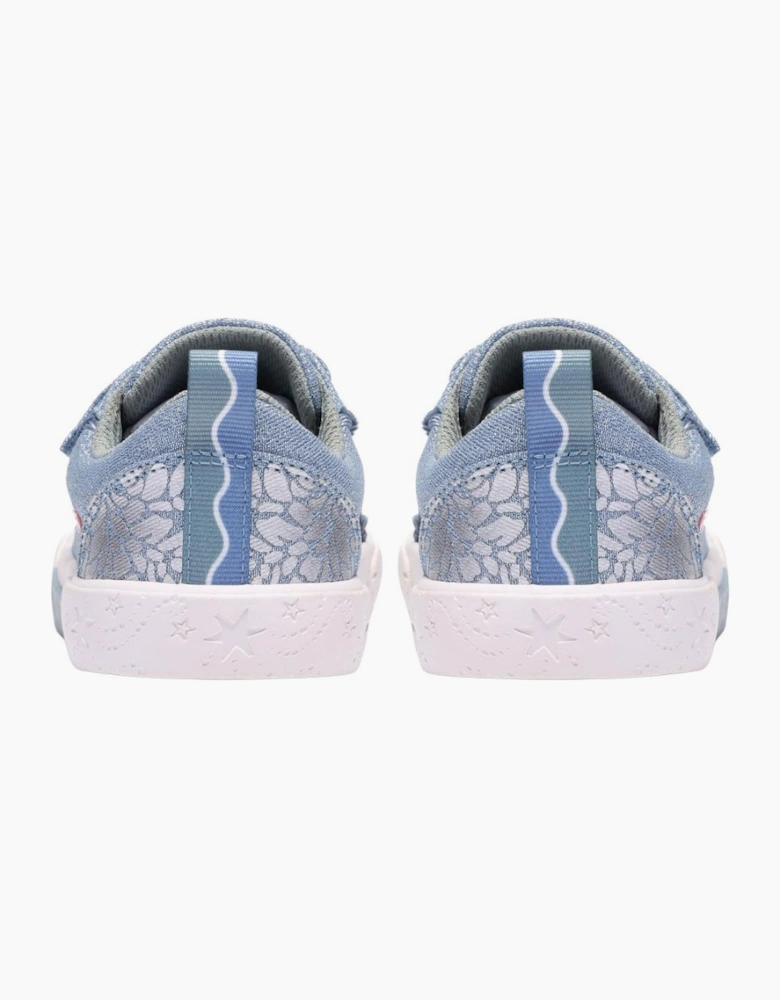 Foxing Trim K Girls Canvas Shoes
