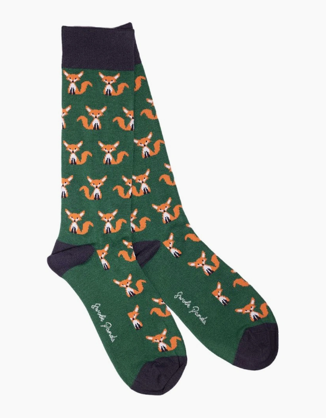 Patterned Bamboo Socks M