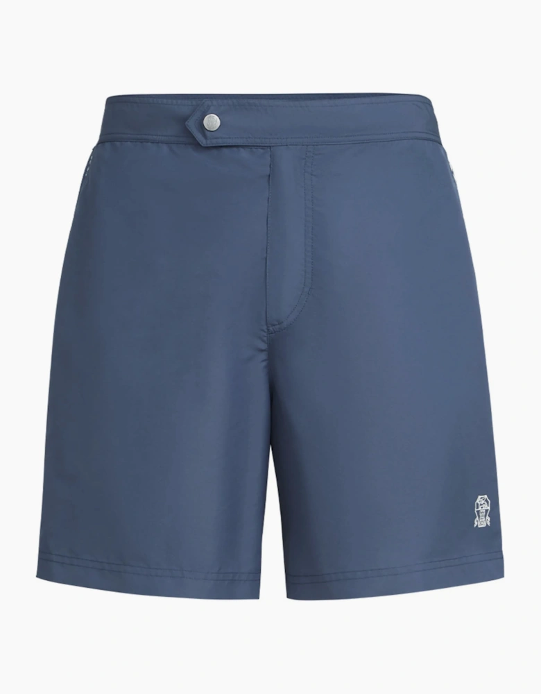 Cotton Shorts Blue