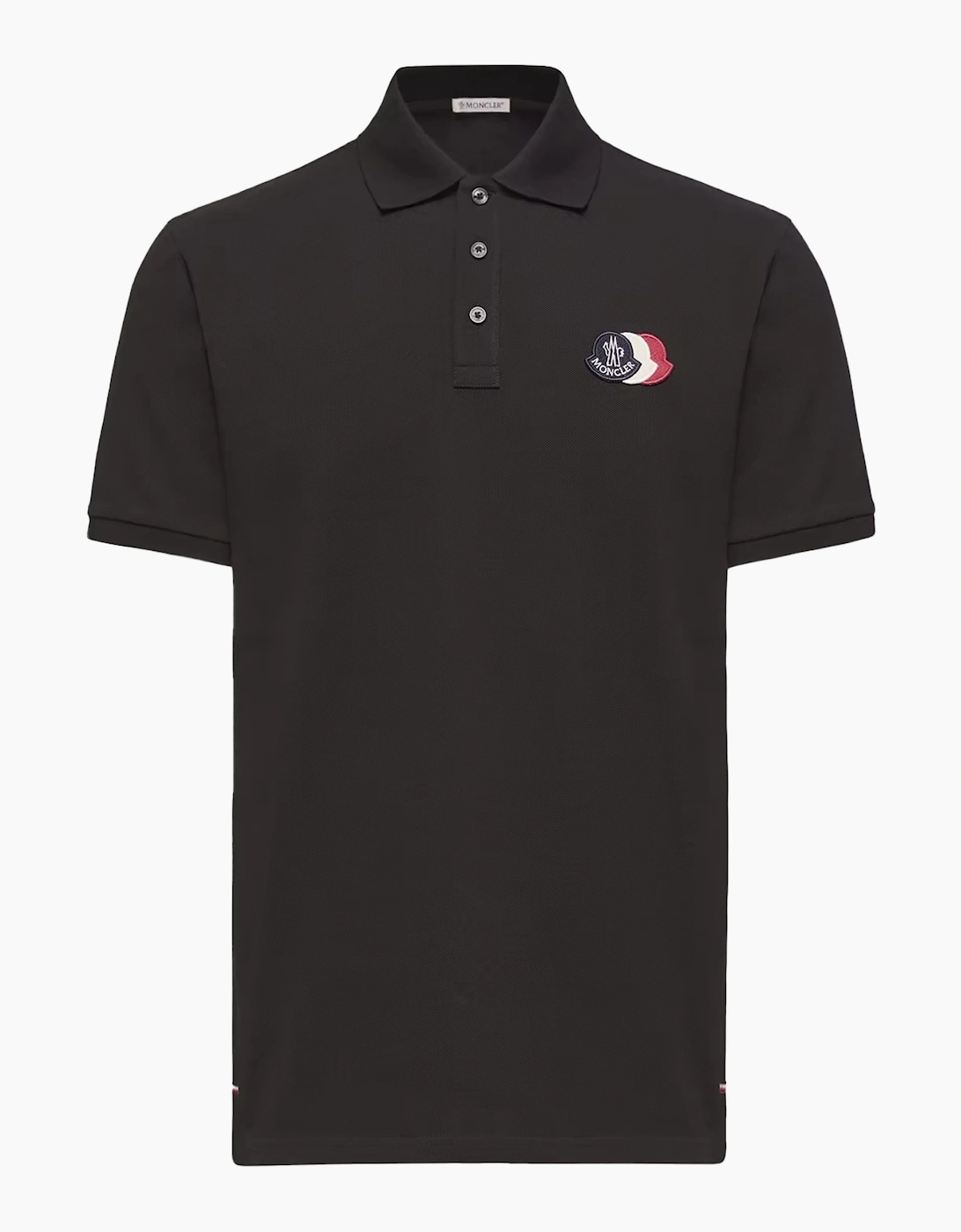Triple Logo Polo Black