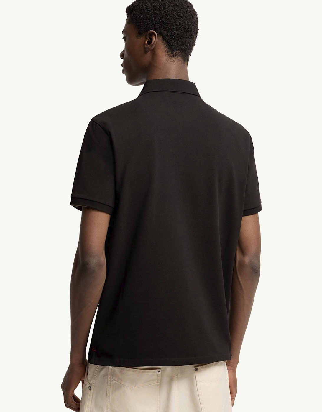 Triple Logo Polo Black