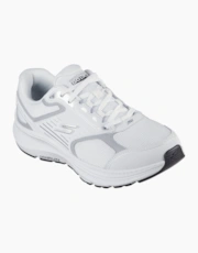 White Leather/Silver