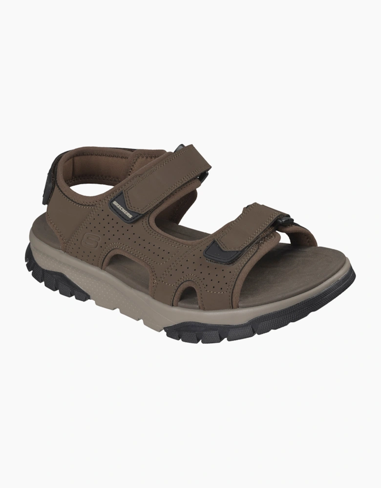 Skechers Mens Wagner Avalon Three Strap Walking Sandals
