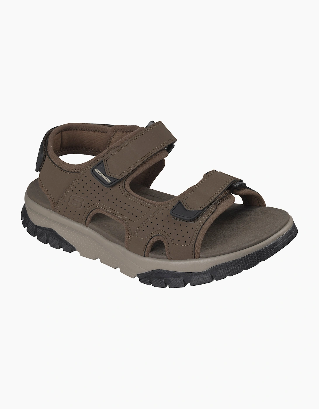 Skechers Mens Wagner Avalon Three Strap Walking Sandals, 2 of 1