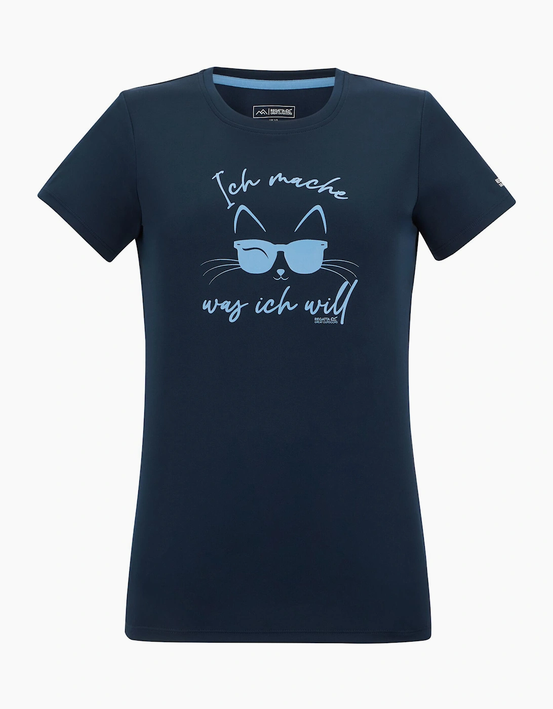 Regatta Womens/Ladies Fingal Slogan Cat T-Shirt, 6 of 5