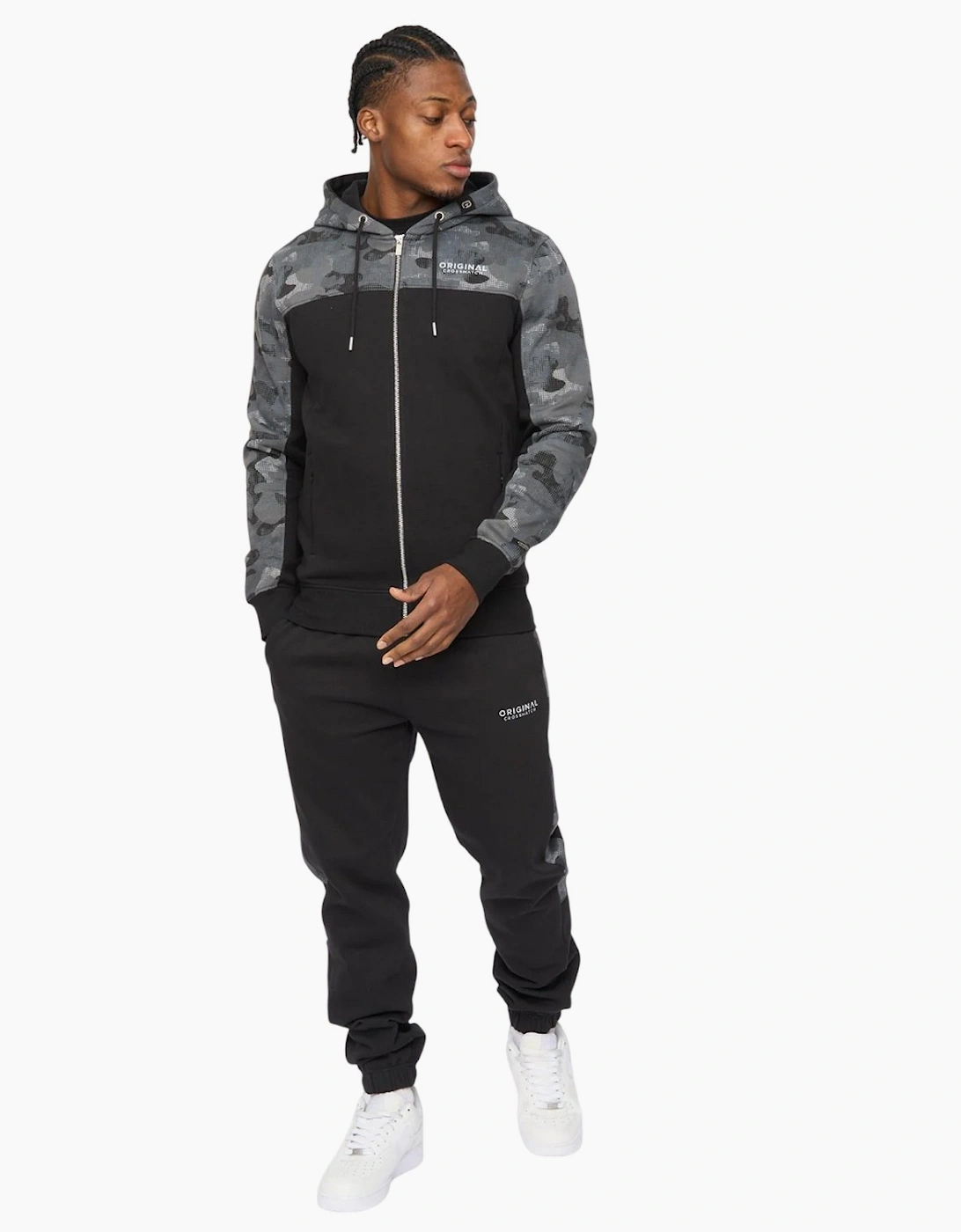 Crosshatch Mens Branton Jogging Bottoms