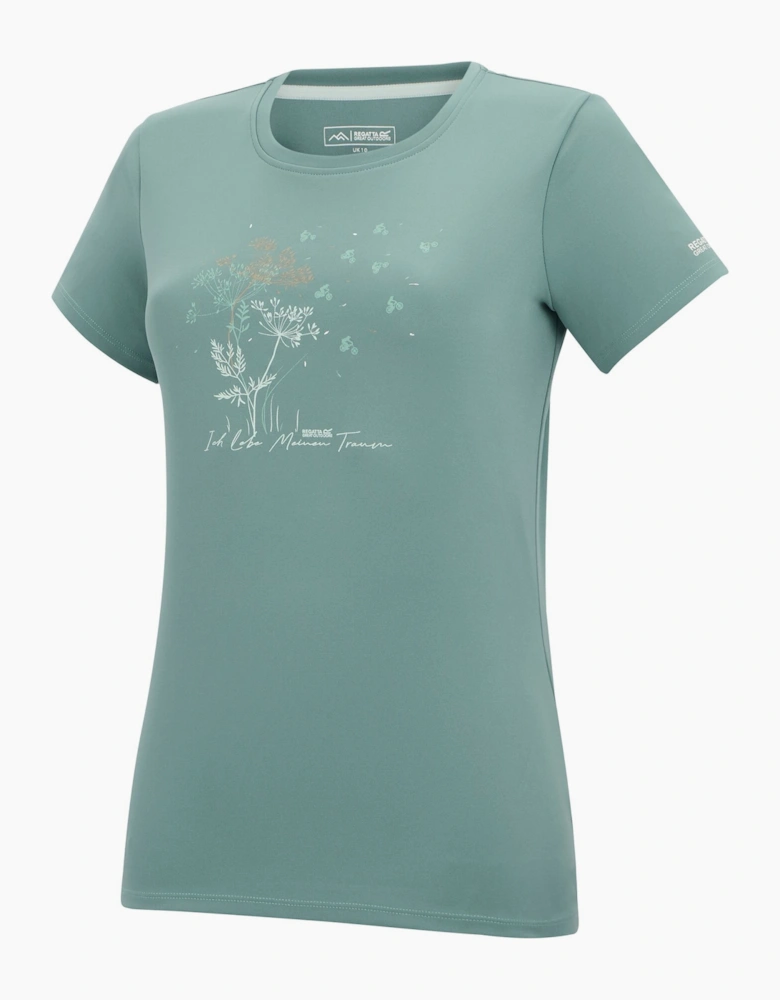 Regatta Womens/Ladies Fingal Slogan Plants T-Shirt