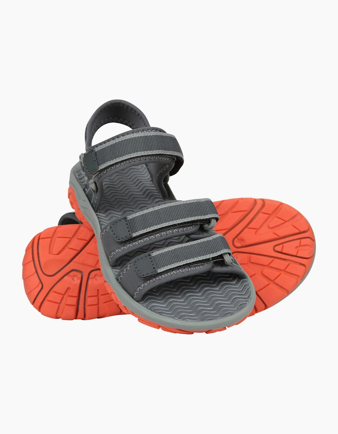 Mountain Warehouse Childrens/Kids 3 Touch Fastening Strap Sandals, 5 of 4