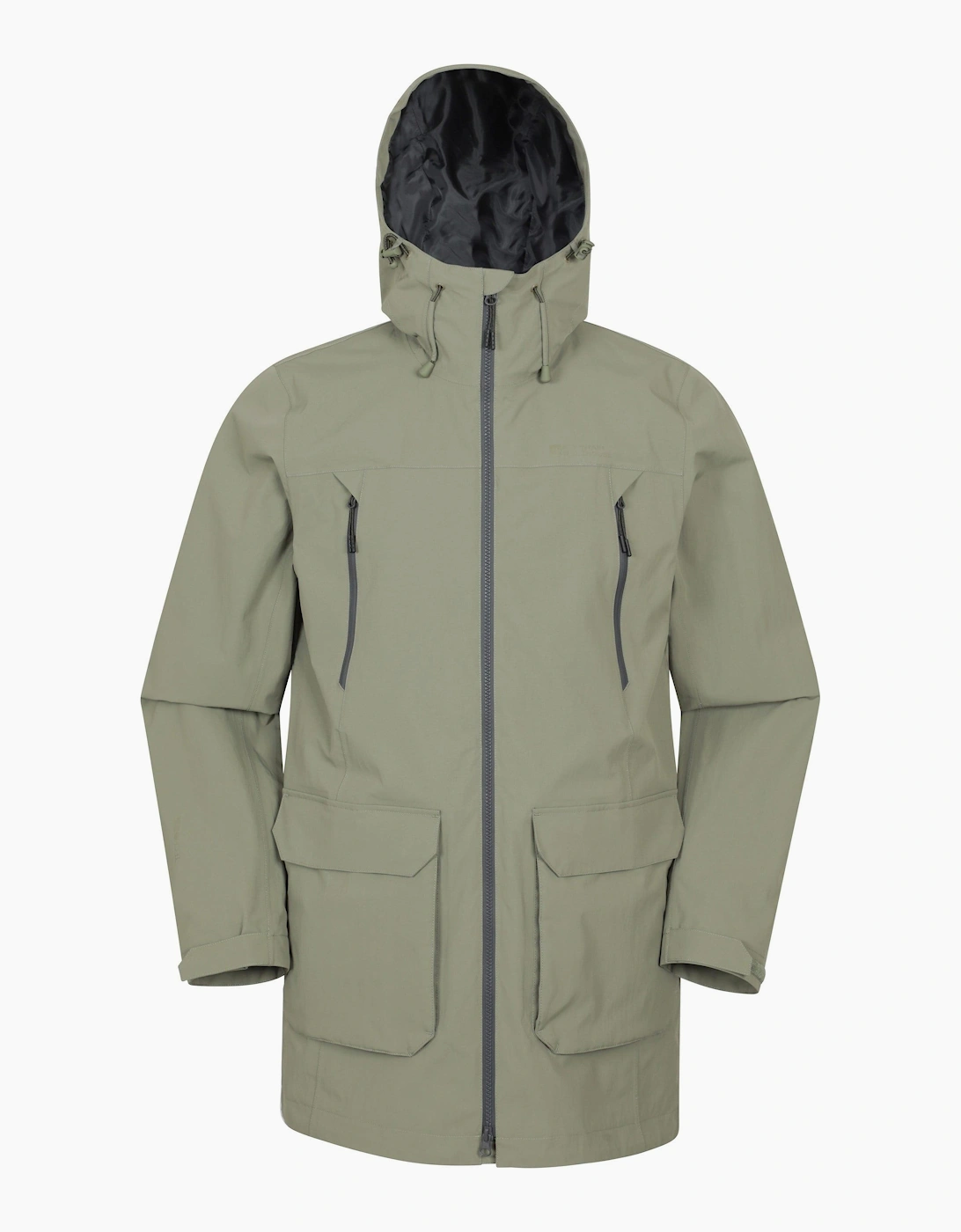 Mountain Warehouse Mens Hastings Long Waterproof Jacket