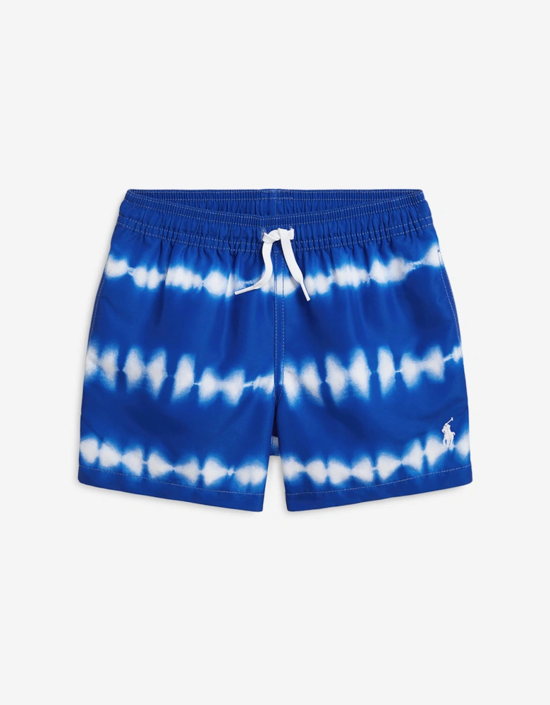 Ralph Lauren Boys Logo Swim Shorts in Blue