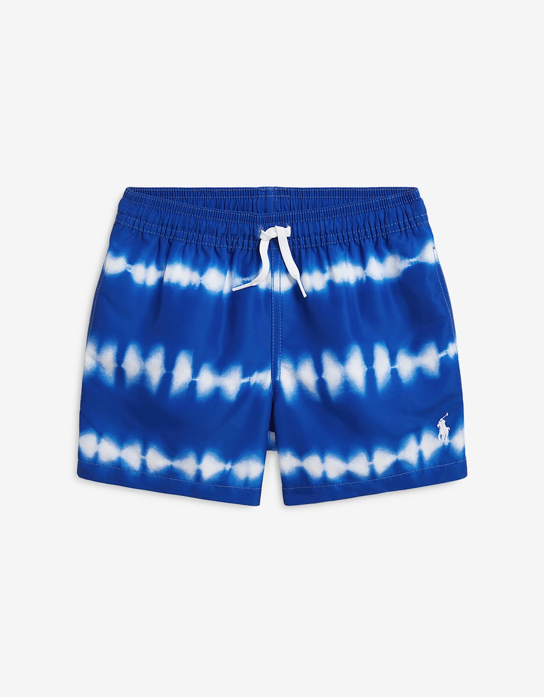 Ralph Lauren Boys Logo Swim Shorts in Blue, 5 of 4