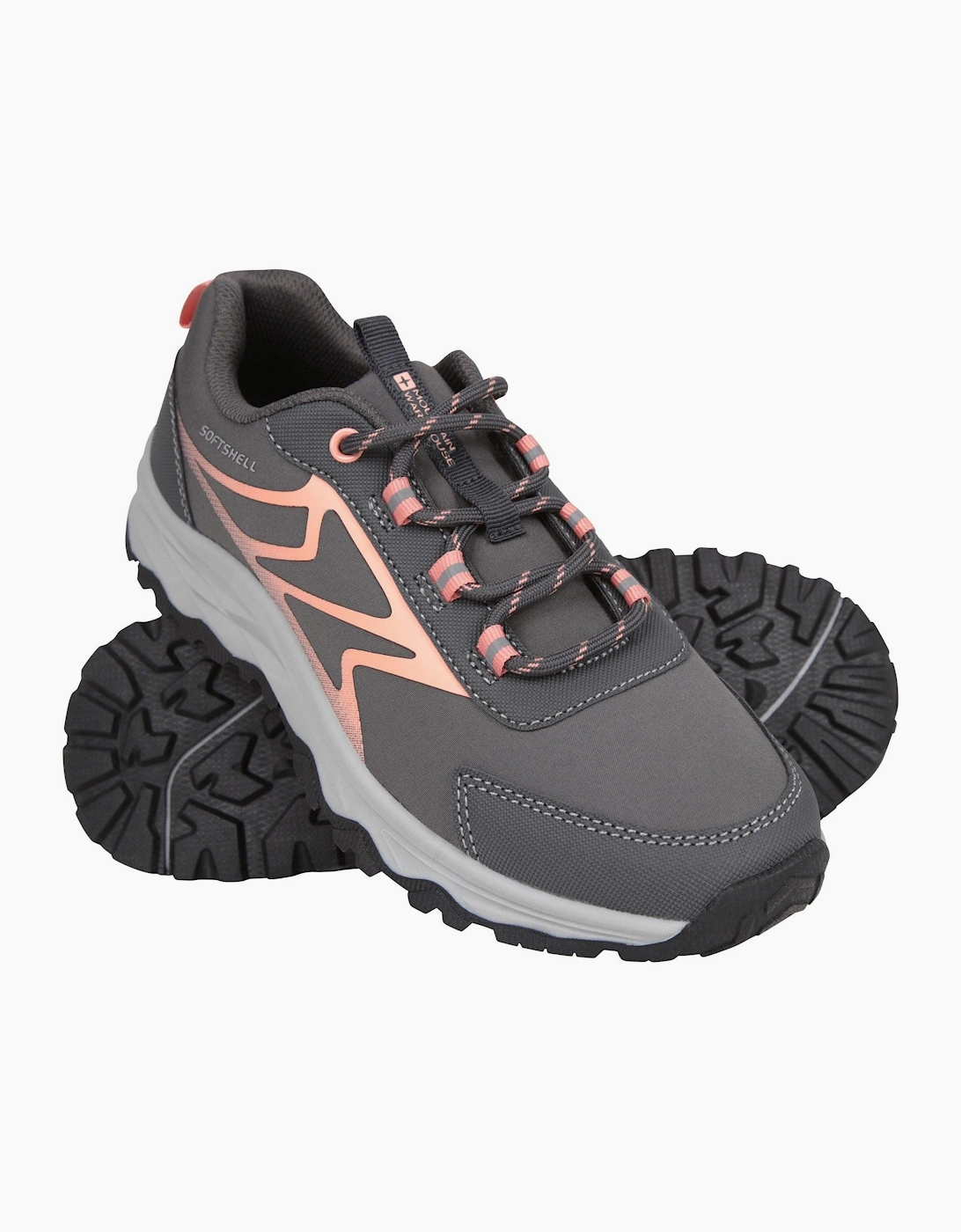 Mountain Warehouse Childrens/Kids Softshell Walking Shoes, 6 of 5