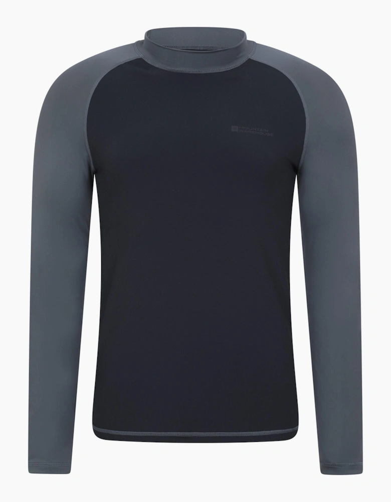 Mountain Warehouse Mens Long-Sleeved Rash Guard
