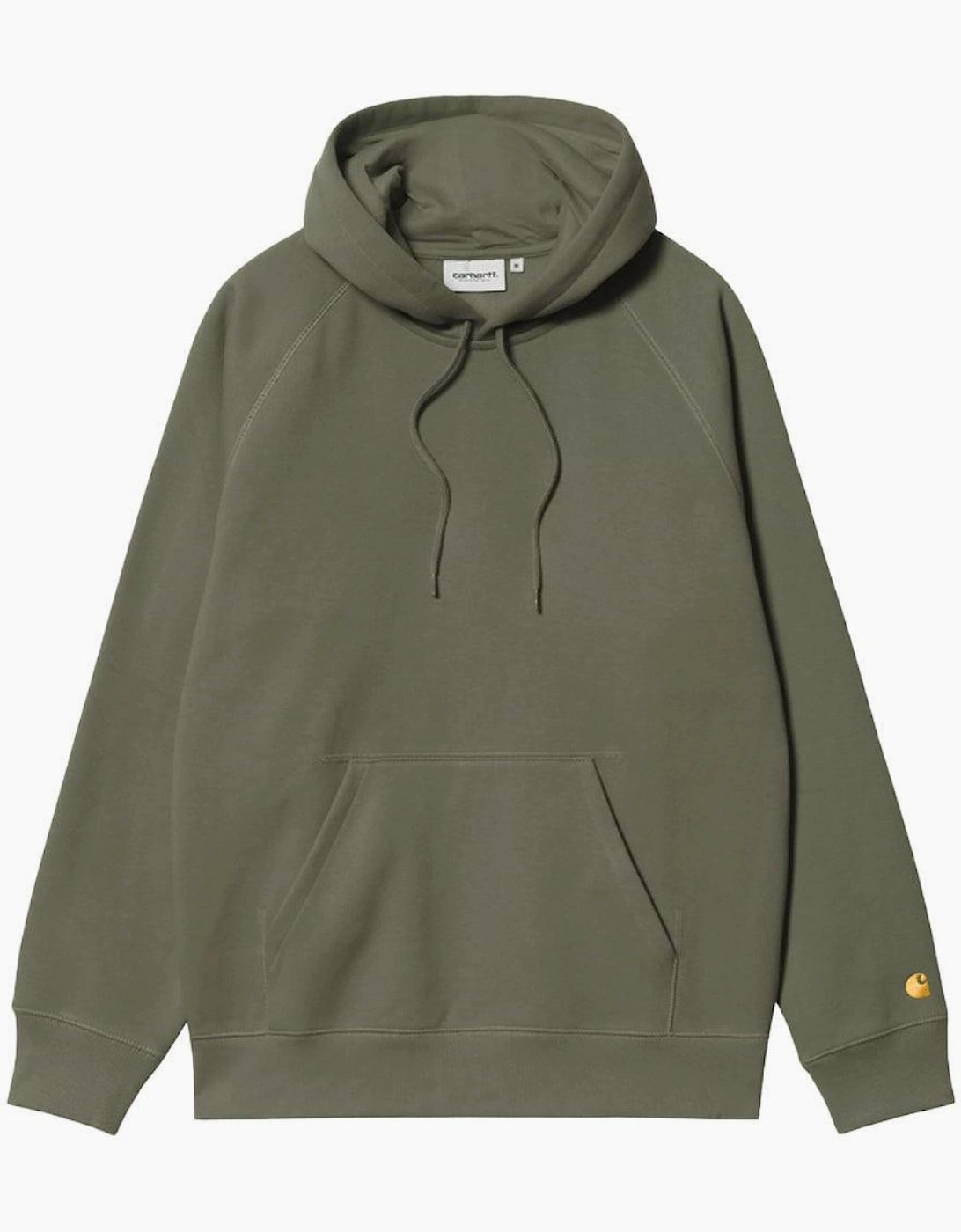 Carhartt Wip Men's Tan Chase Hoodie Leaf/Gold  42 Xl