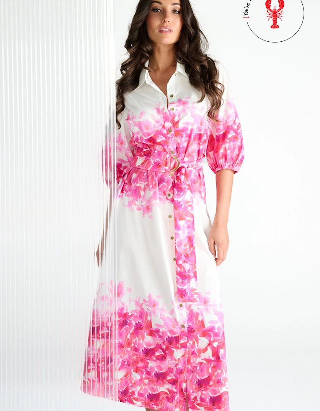 Pink bloom maxi dress, 3 of 2