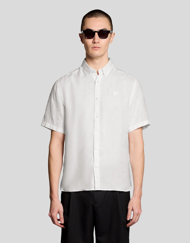 Short Sleeve Linen Shirt