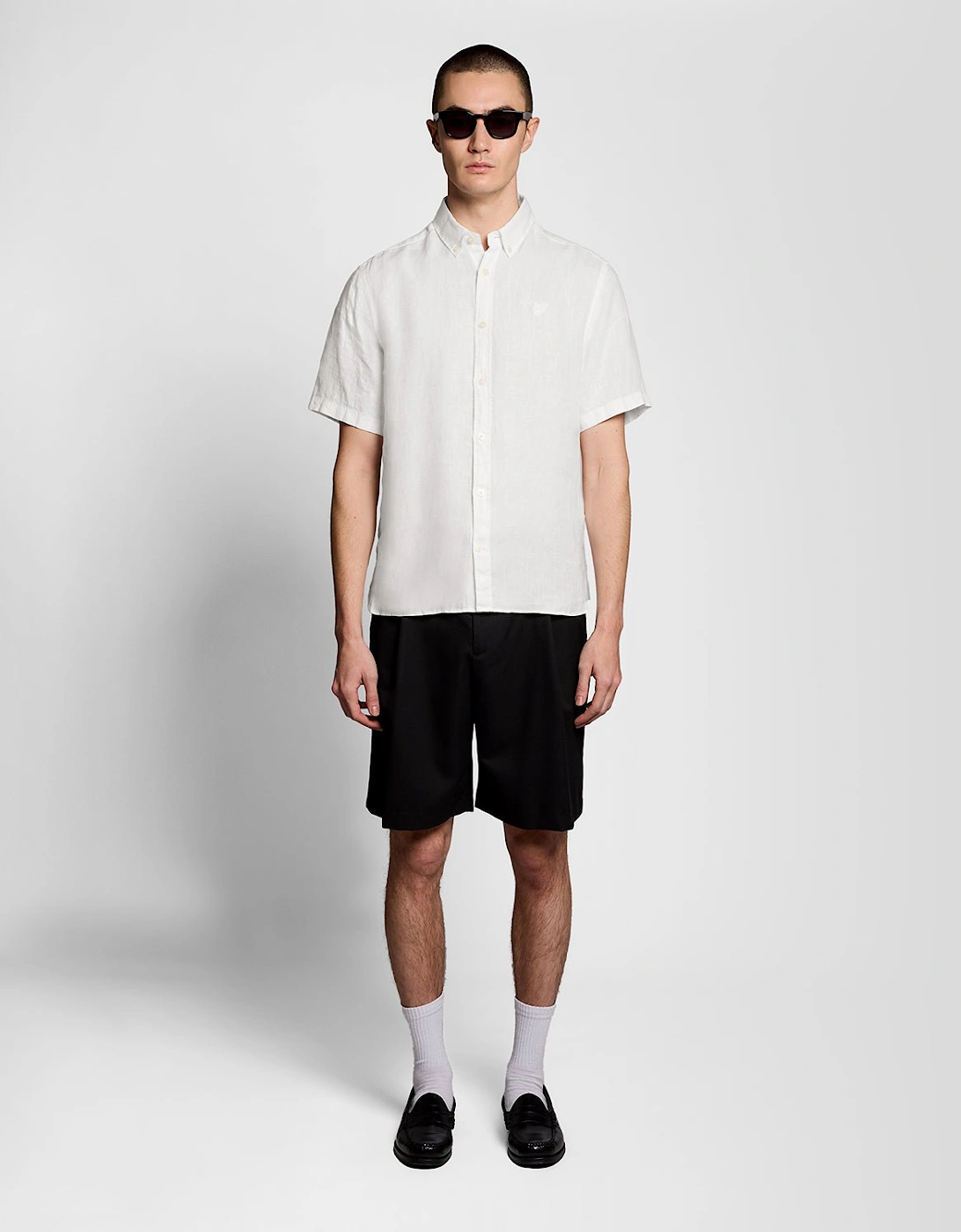 Short Sleeve Linen Shirt