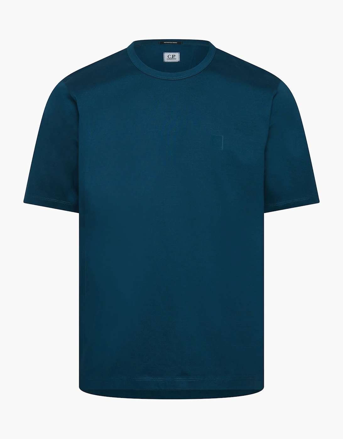 Cp Company Men's Blue Metropolis Series Chest Logo T-Shirt  44 2XL