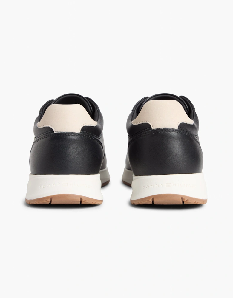 Tommy Hilfiger Newport Leather Mens Trainers - Black