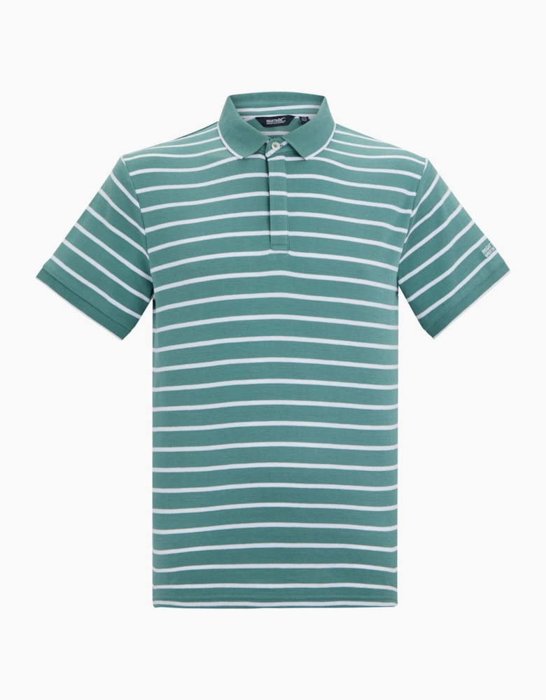 Regatta Mens Tiver Striped Polo Shirt