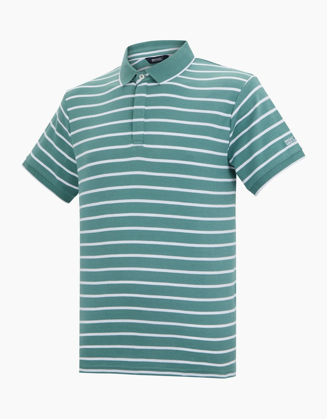 Regatta Mens Tiver Striped Polo Shirt