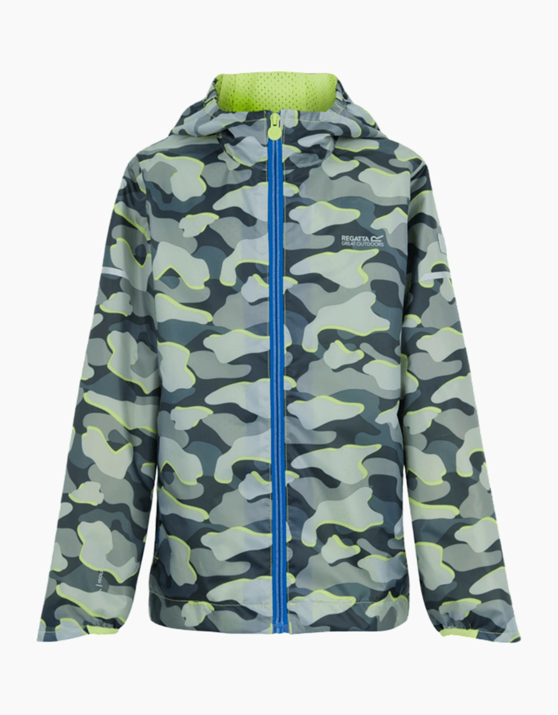 Regatta Childrens/Kids Lever II Camo Waterproof Jacket