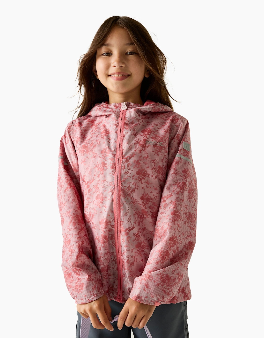 Regatta Childrens/Kids Lever II Camo Waterproof Jacket