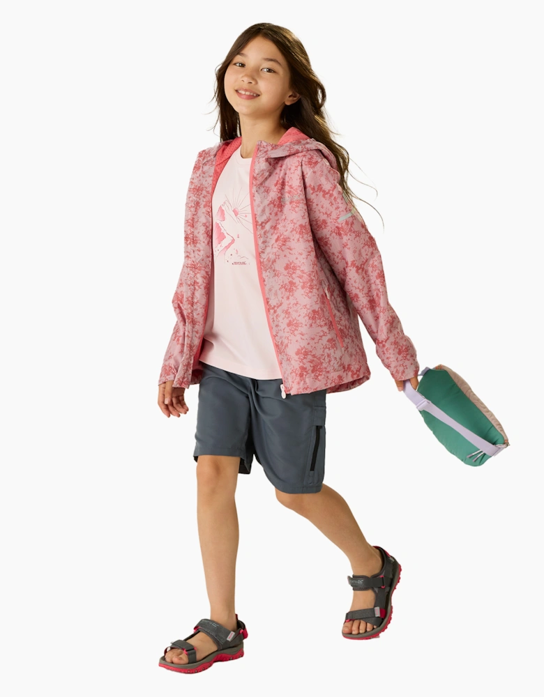 Regatta Childrens/Kids Lever II Camo Waterproof Jacket