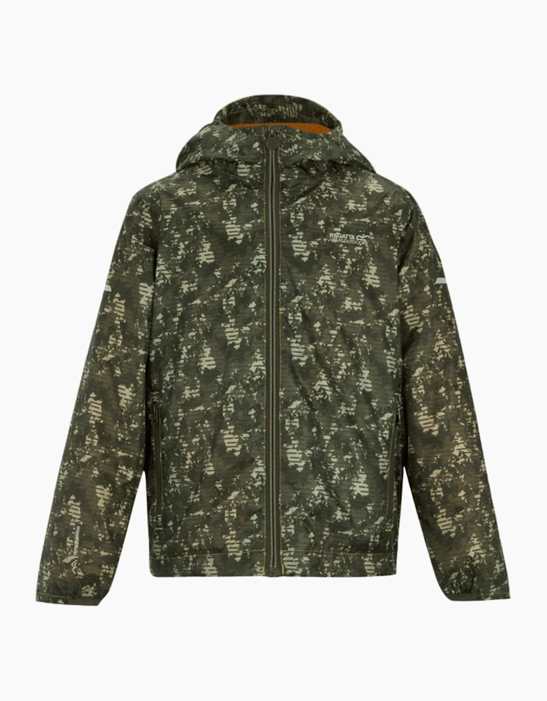 Regatta Childrens/Kids Lever II Camo Waterproof Jacket