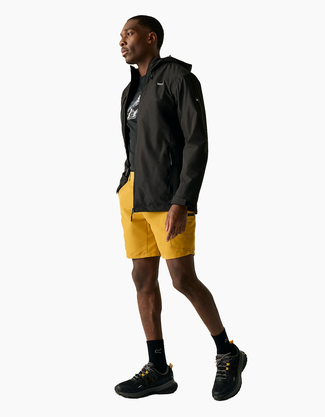 Regatta Mens Calderdale Colour Block Waterproof Jacket