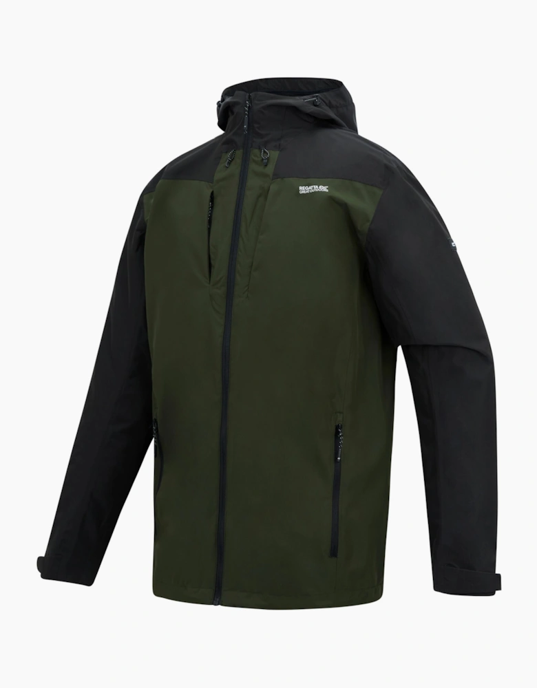 Regatta Mens Calderdale Colour Block Waterproof Jacket
