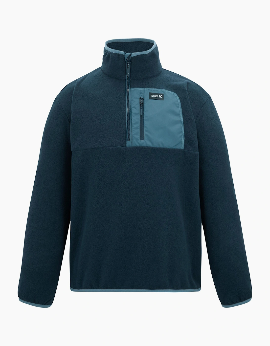 Regatta Mens Frankie Half Zip Fleece Top, 6 of 5