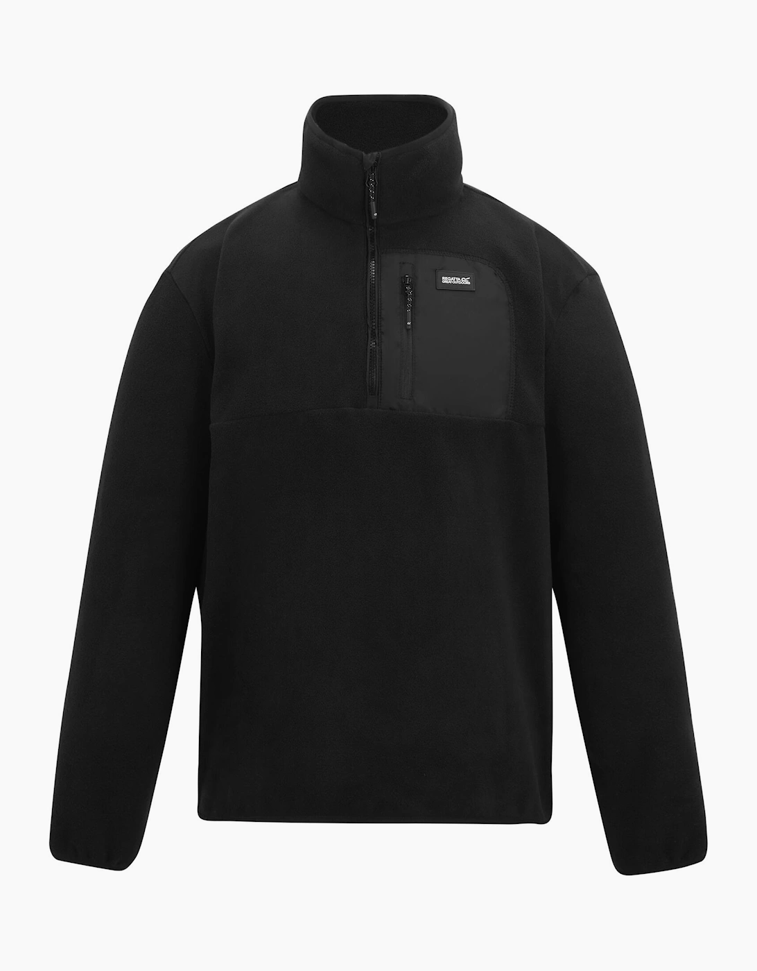 Regatta Mens Frankie Half Zip Fleece Top, 6 of 5