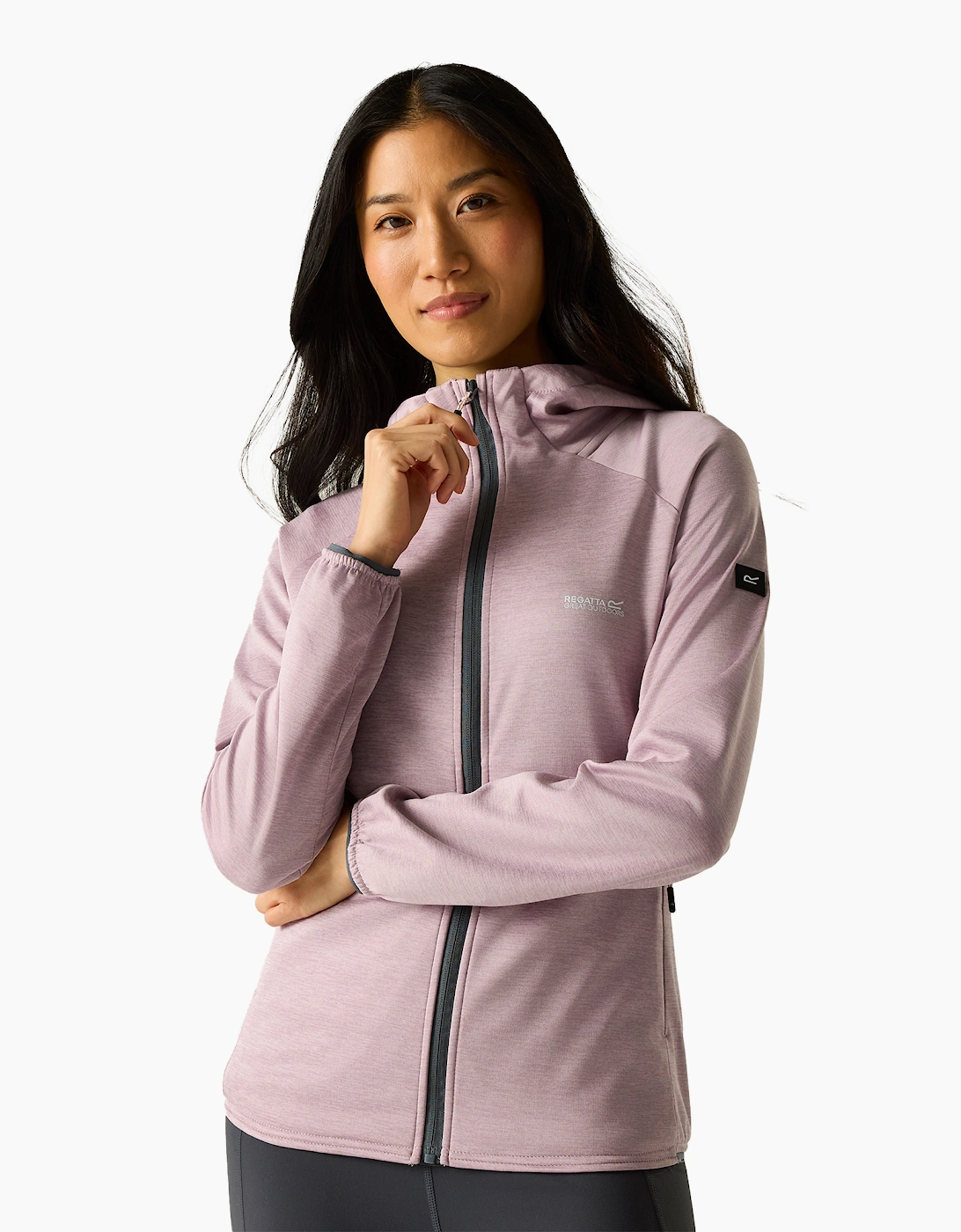 Regatta Womens/Ladies Ferna Stretch Hooded Fleece Jacket