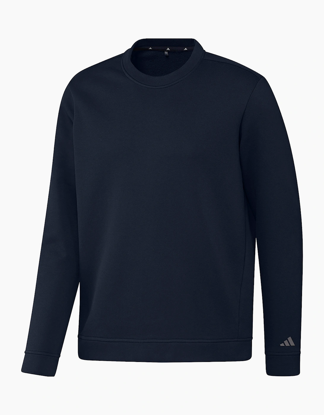 Adidas Men's Navy Unisex Blank Crew Neck Sweatshirt  M