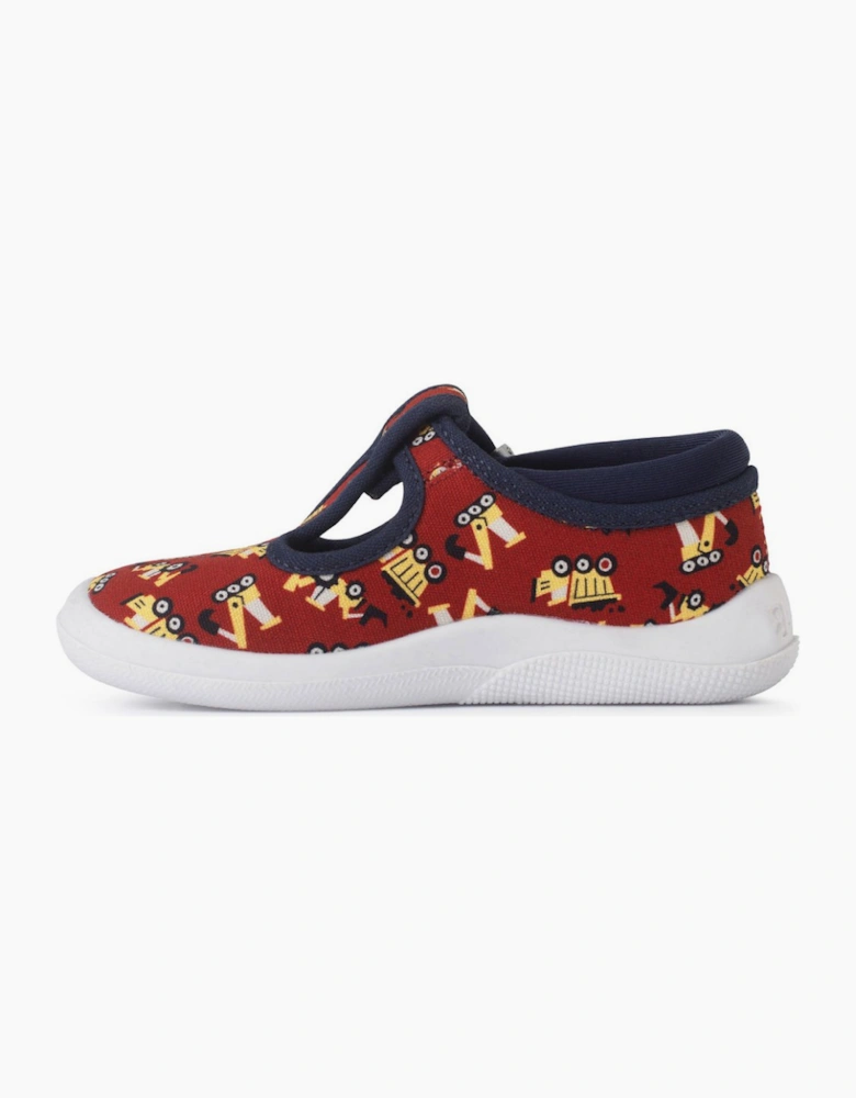Wiggles T-Bar Kids Infant Canvas Shoes