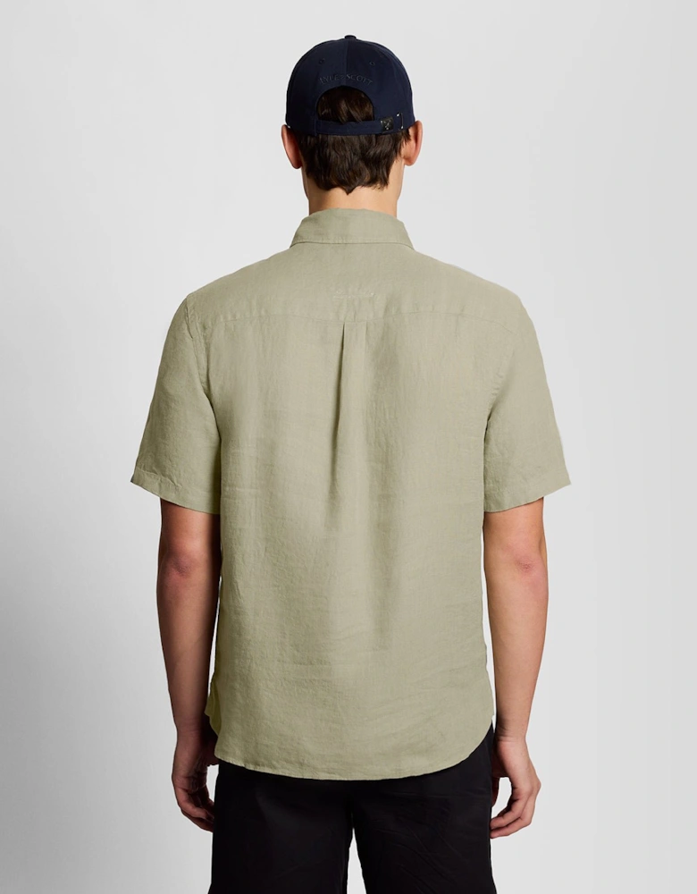 Short Sleeve Linen Shirt
