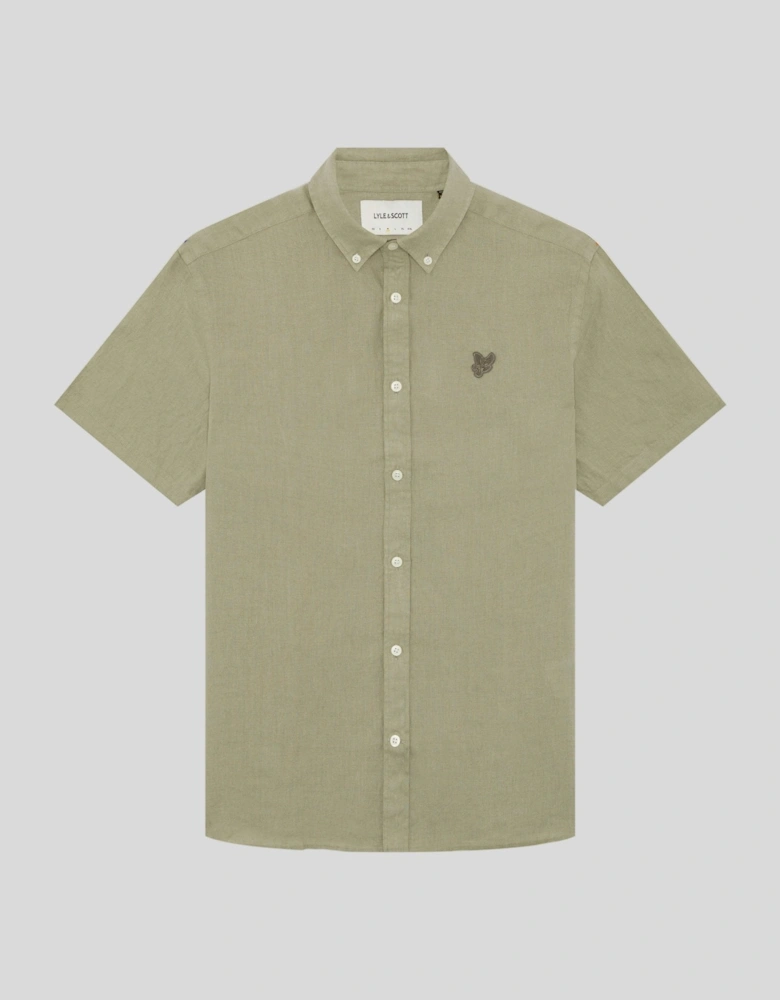 Short Sleeve Linen Shirt