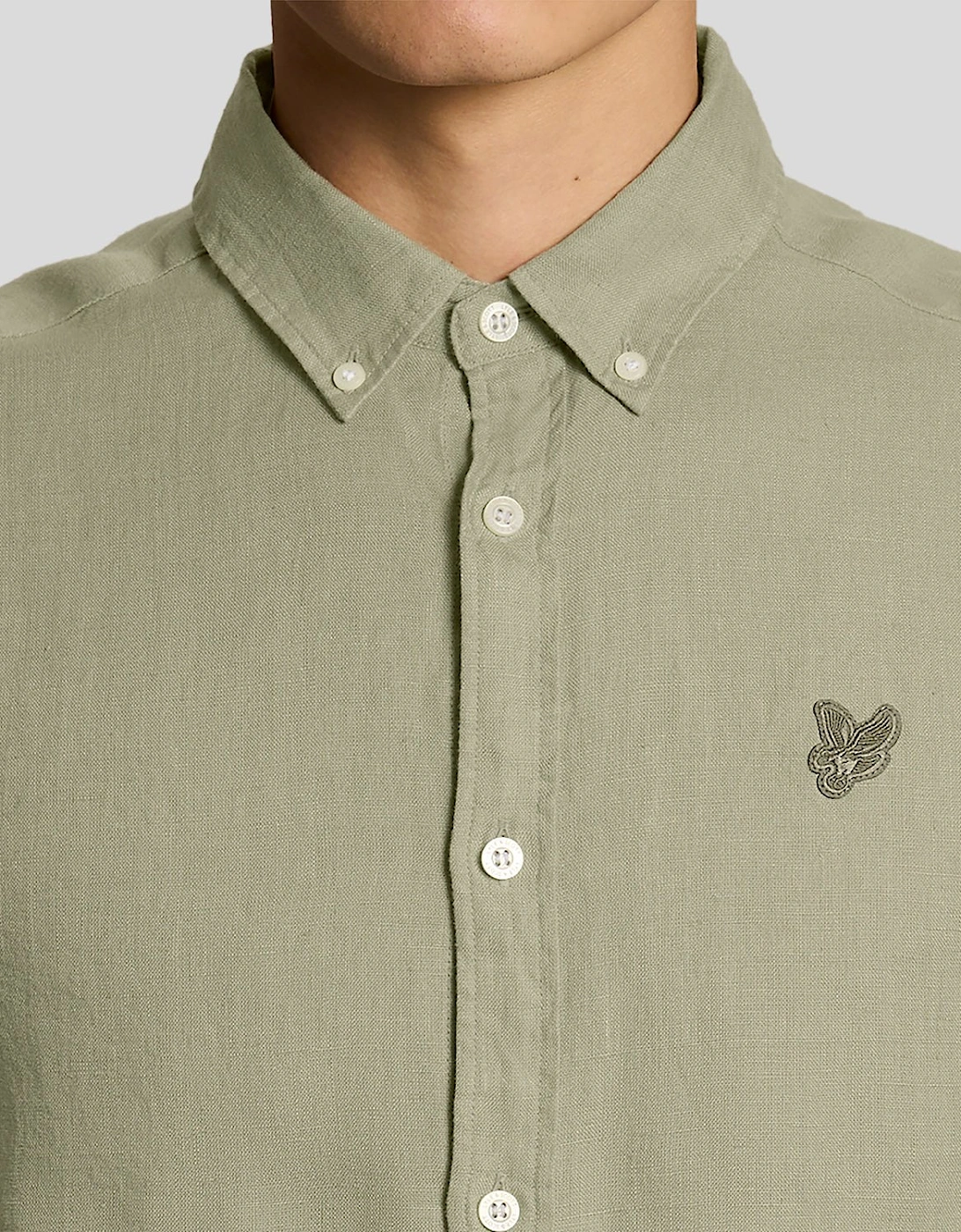 Short Sleeve Linen Shirt