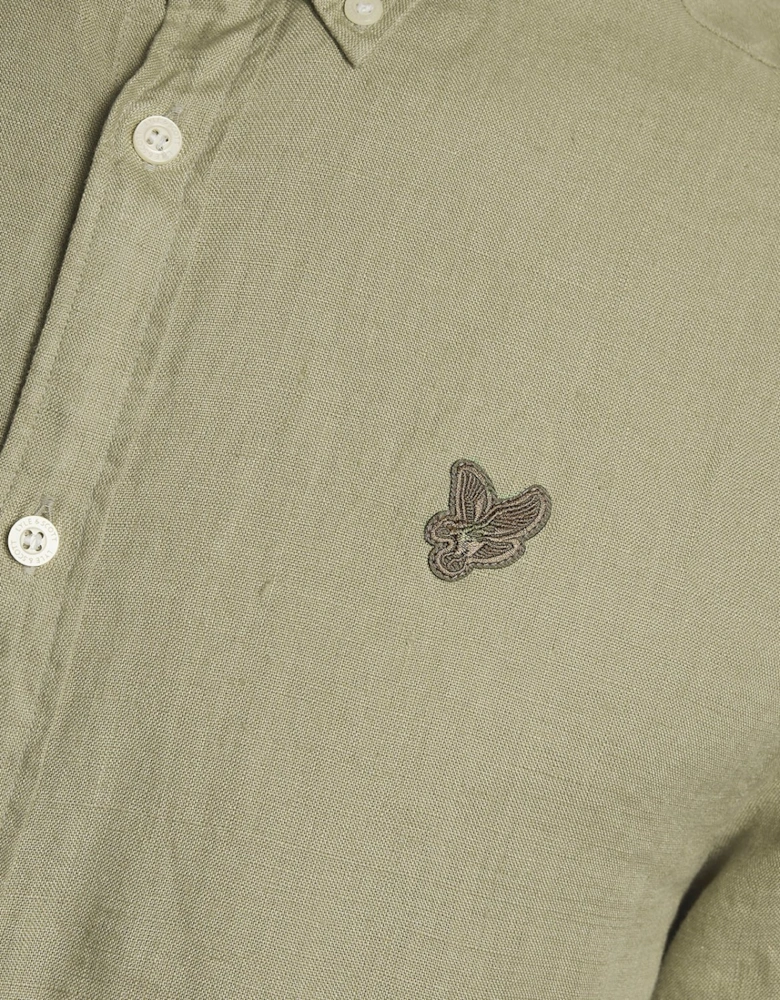 Short Sleeve Linen Shirt