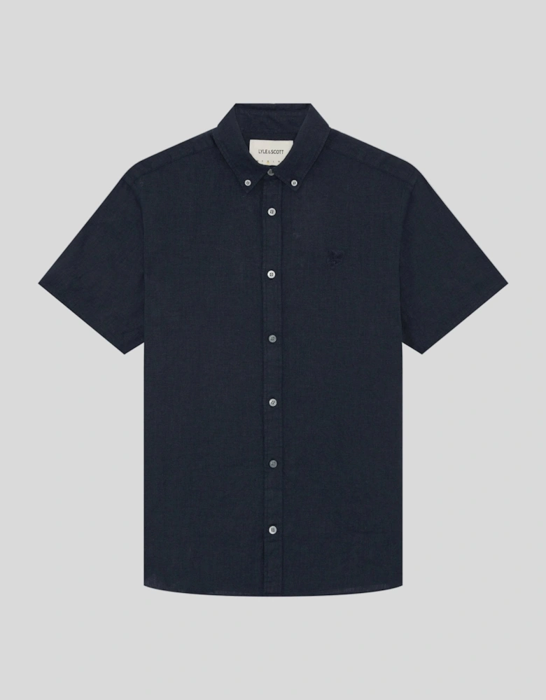Short Sleeve Linen Shirt