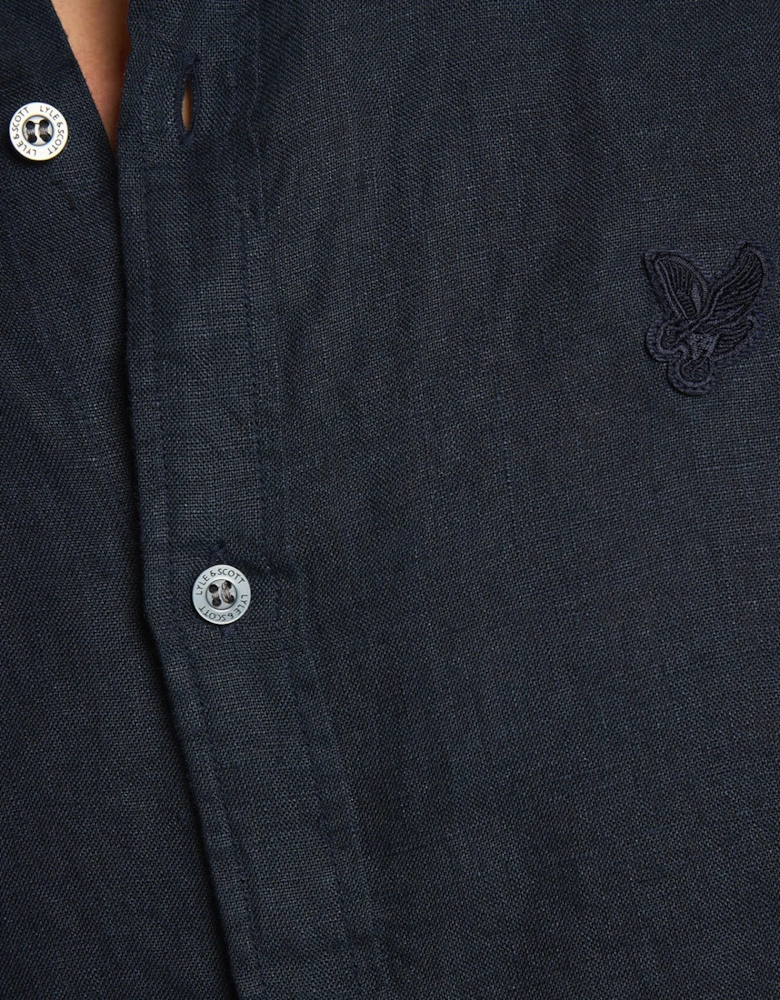 Short Sleeve Linen Shirt